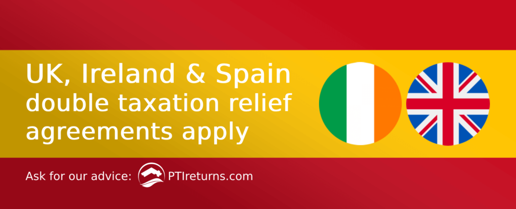 Double taxation agreements between Spain, the UK and Ireland
