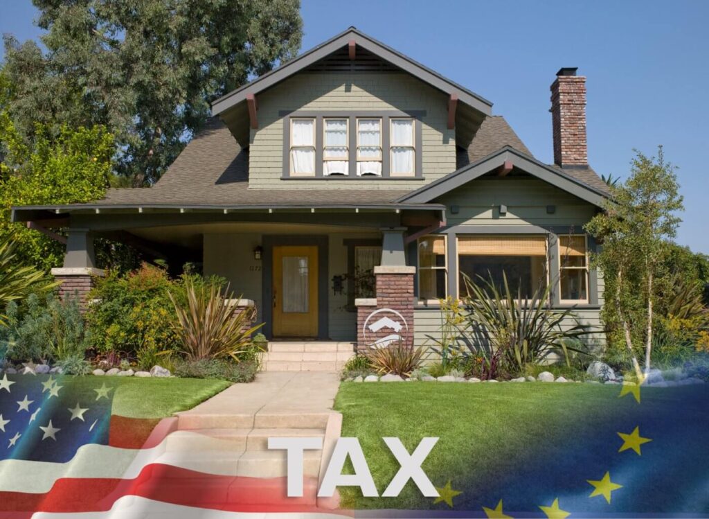 French property tax for US residents